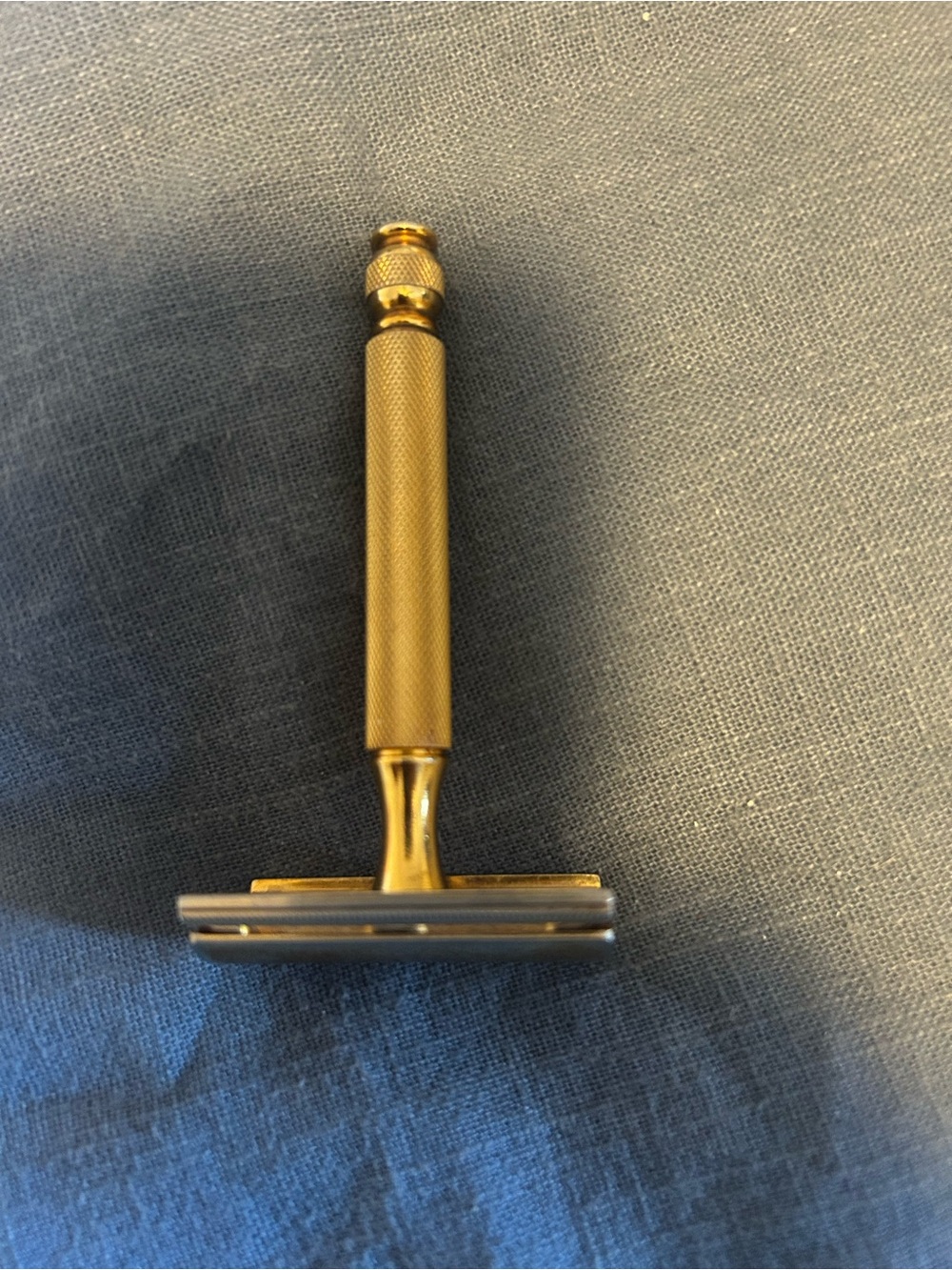 Vintage 1940s Gillette Gold Tech Razor